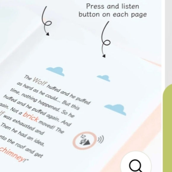 Record Your Voice Book--The Little Pigs - Picture 6 of 8